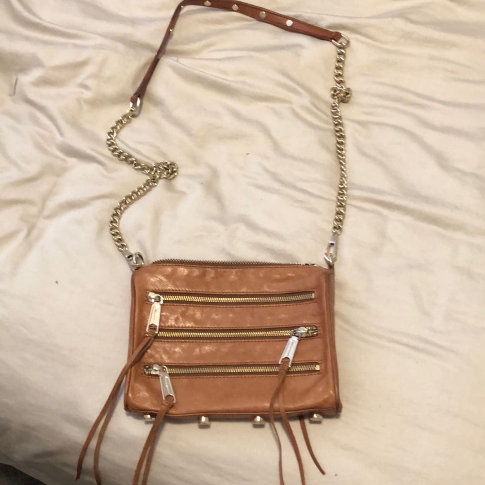 Rebecca Minkoff Caramel Great condition Cross Body Purse